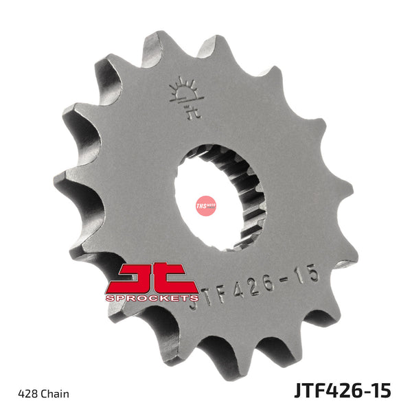 JT Steel 15 Tooth Front Motorcycle Sprocket JTF426.15