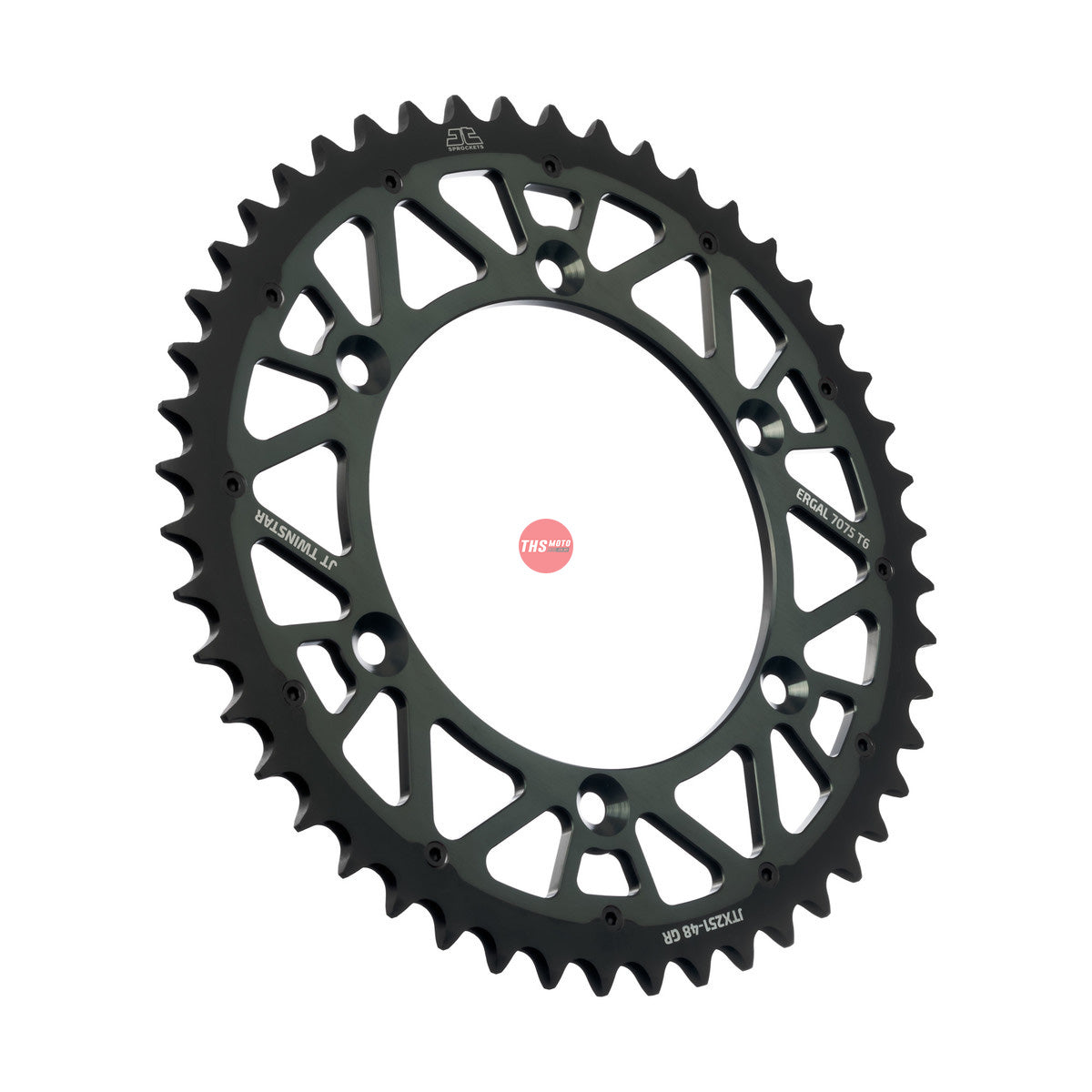 JT Sprockets TwinStar Rear Sprocket T51 Grey (JTX210.51GR) main image 0