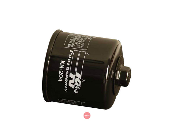 K&N Oil Filter (HF204 Blk) - KN-204-1