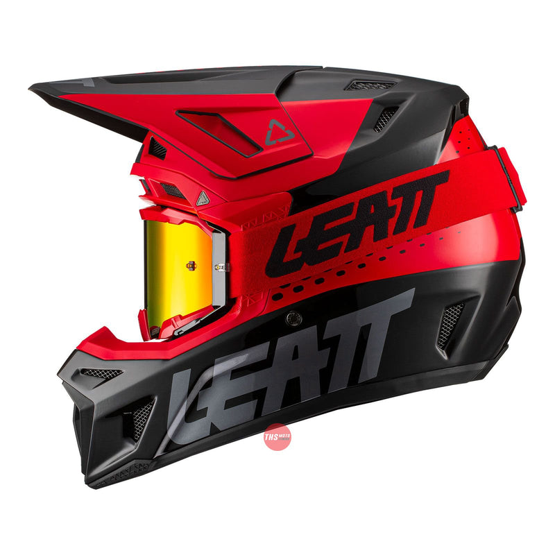 Leatt 2022 Helmet Kit Moto 8.5 V22 Red Black Small 55-56cm