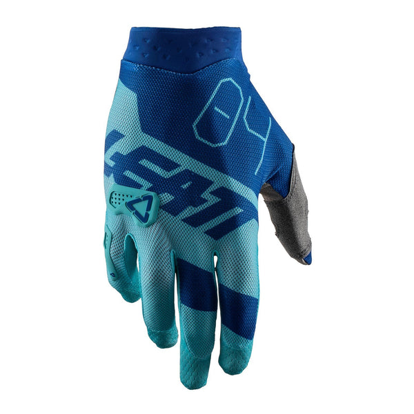 Leatt 2020 Gpx 2.5 X Flow Gloves Blue Aqua Small