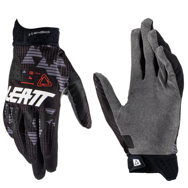 Leatt 2023 2.5 Windblock Moto Glove - Black Size SmallTHS Moto NZ