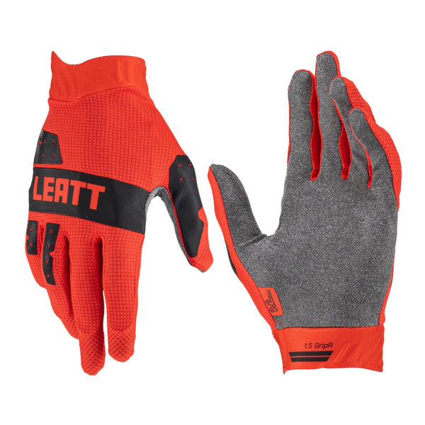 Leatt 2023 1.5 GripR Glove - Red Size LargeTHS Moto NZ