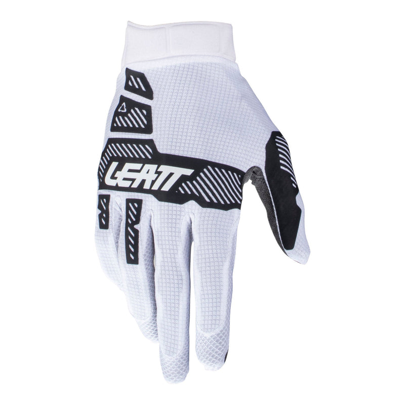 Leatt 2024 1.5 GripR Moto Glove - White Size Small