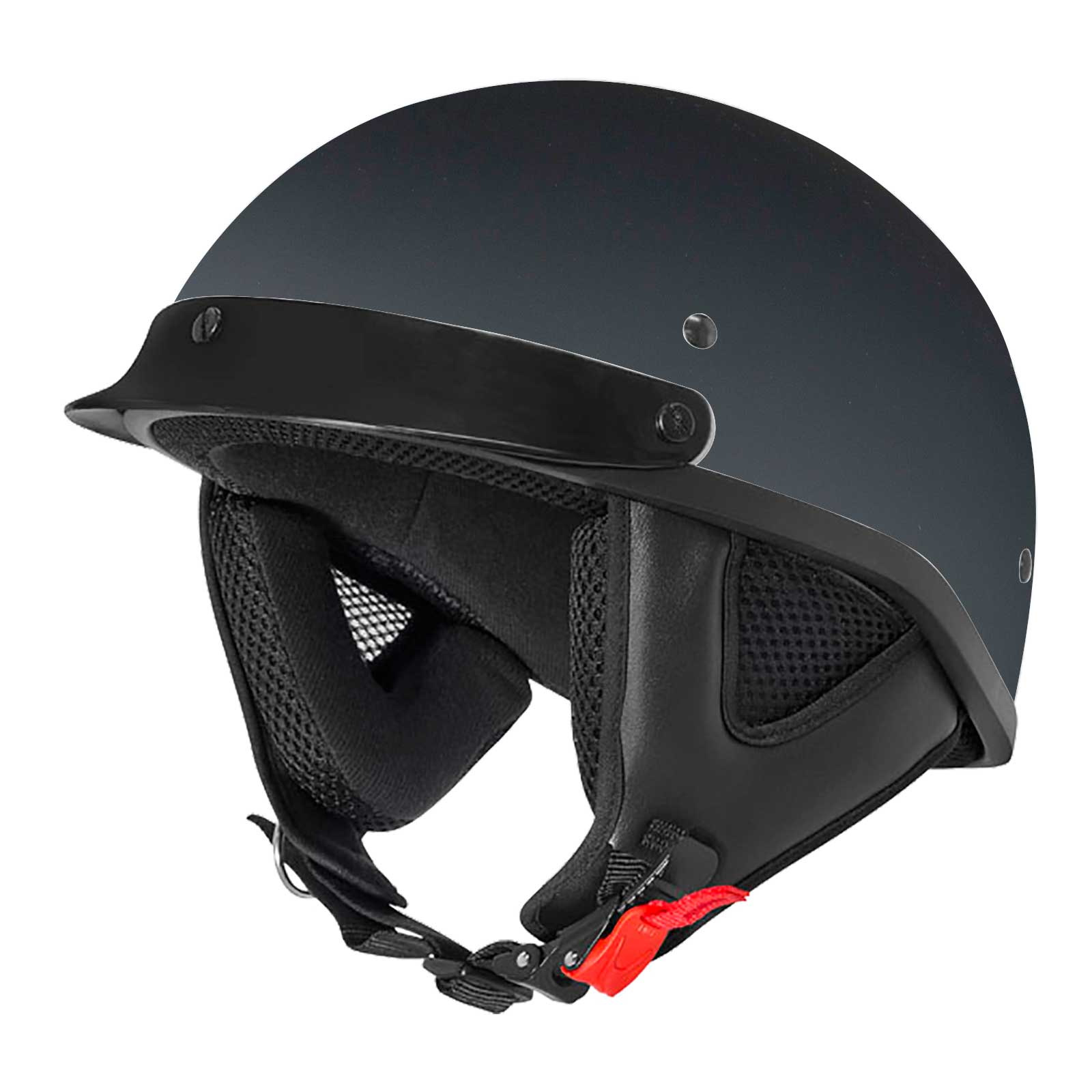 M2R HALF HELMET XL MAT BLK THS Moto NZ