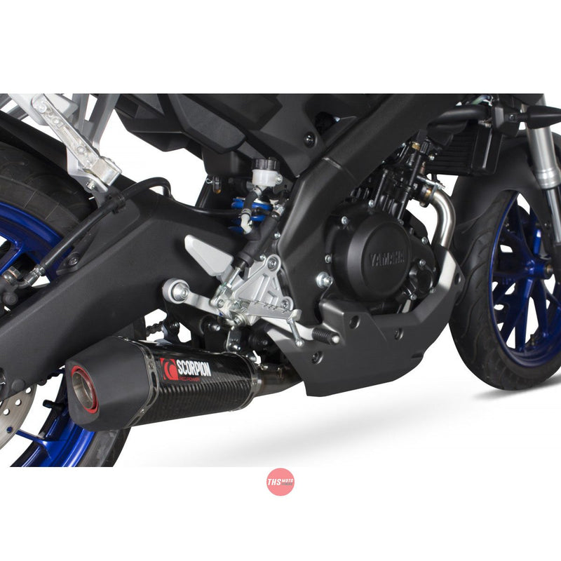 Yamaha MT 125 2014-2019 Exhaust Full System Serket Taper Carbon Fibre