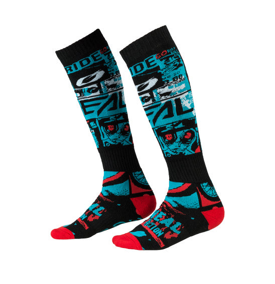 Oneal PRO MX RIDE Black Blue One Size Socks