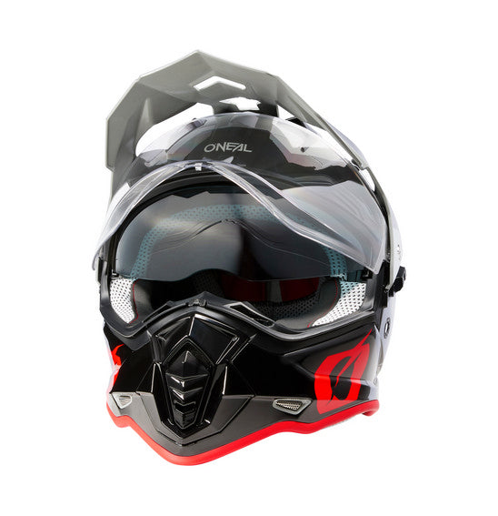 Oneal 24 Sierra Adventure Motorcycle Helmet R V.23 Black Grey Red Size XL 62cm