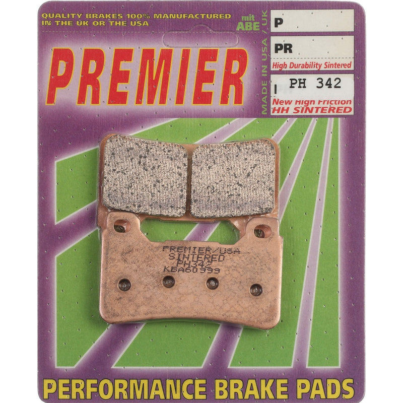 PREMIER BRAKE PADS HI-PERF SINT CBR600/1000RR Fnt 04-16