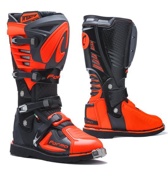 Forma Predator 2.0 Black ANTHRACITE Orange Boots Size EU 45