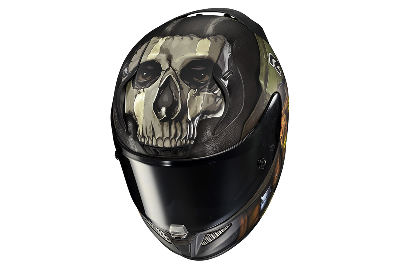 HJC RPHA 11 Ghost Call Of Duty MC34SF Motorcycle Helmet Size XL 61cm