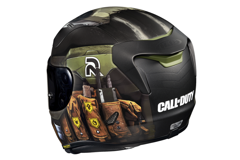 HJC RPHA 11 Ghost Call Of Duty MC34SF Motorcycle Helmet Size Large 59cm