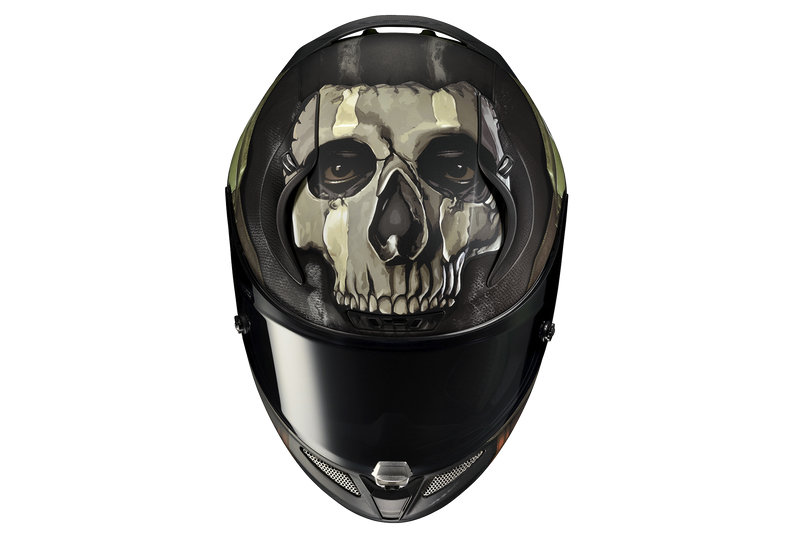 HJC RPHA 11 Ghost Call Of Duty MC34SF Motorcycle Helmet Size XL 61cm