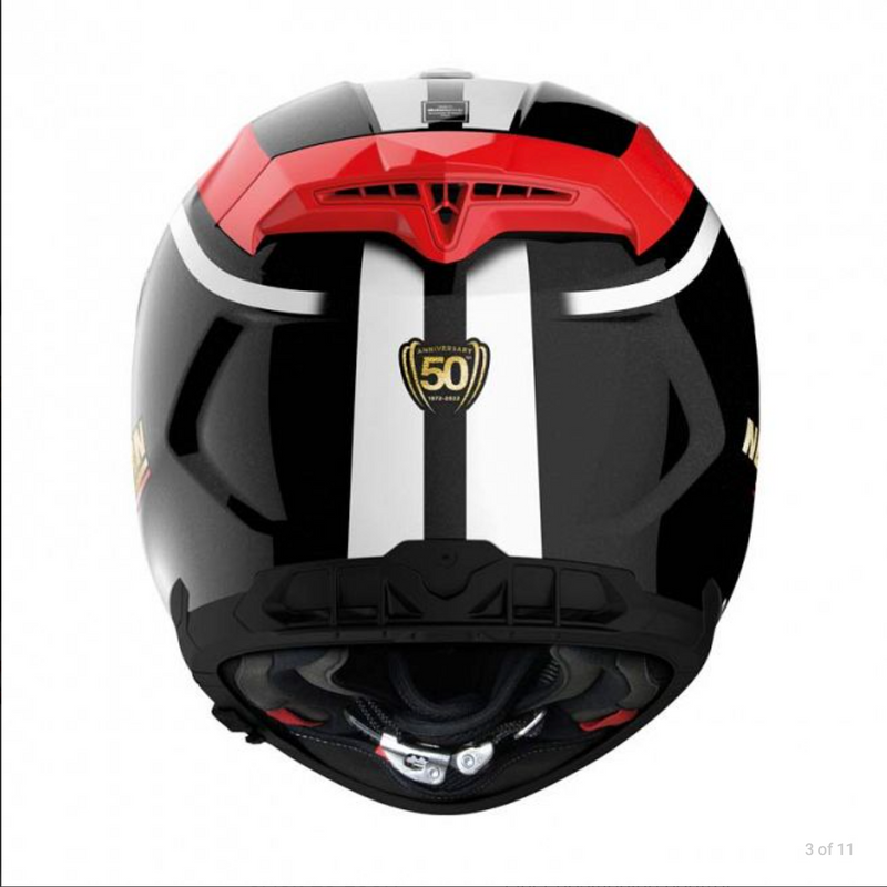 Nolan N80-8 50th Anniversary Full Face Helmet - red/white/black 2XL 63cm