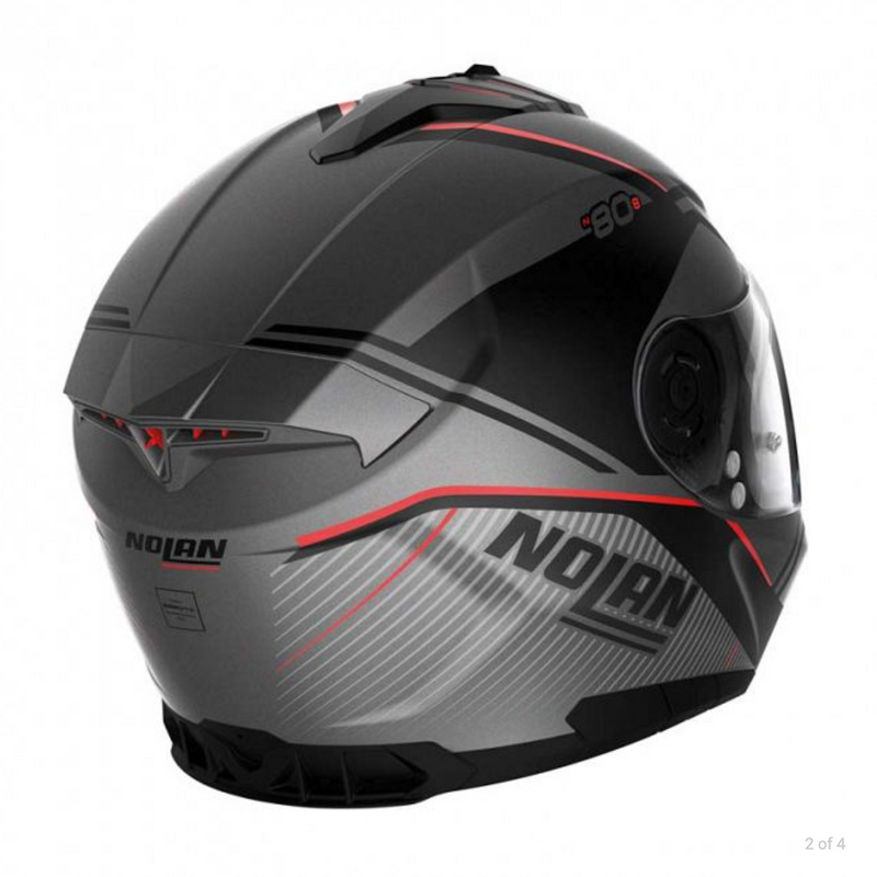 Nolan N80-8 Full Face Helmet - flat grey - Large - 60cm