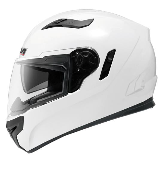 FFM Helmet Streetpro R Gloss White XS 53cm 54cm