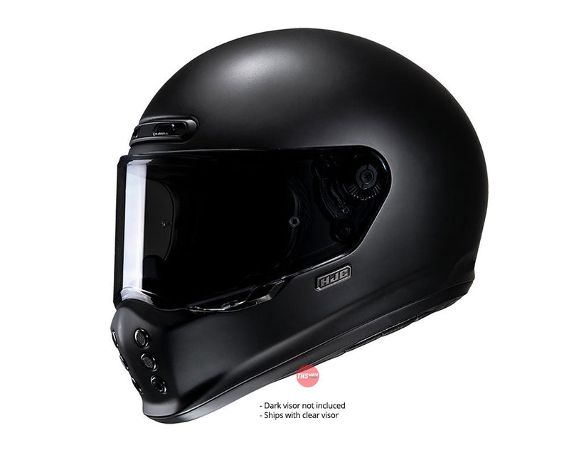 HJC V10 Medium Semi Flat Black Helmet Road 58cm
