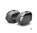 Givi Monokey Side Pannier Pair (plx/plxr) 35LT V35 Blk Tech Reflectors V35NT