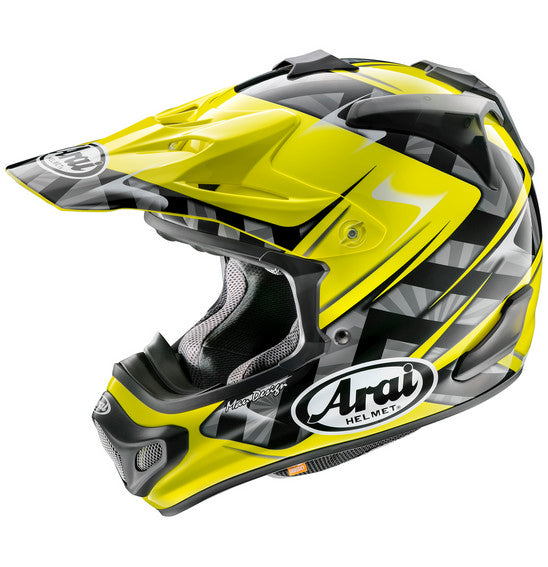 Arai VX-PRO 4 SCOOP Black/Yellow Size Large 59cm 60cm Off Road Helmet