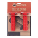 WHITES MX FULL WAFFLE GRIP - RED
