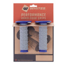 WHITES MX LARGE DIAMOND GRIP - GRY/ BLU