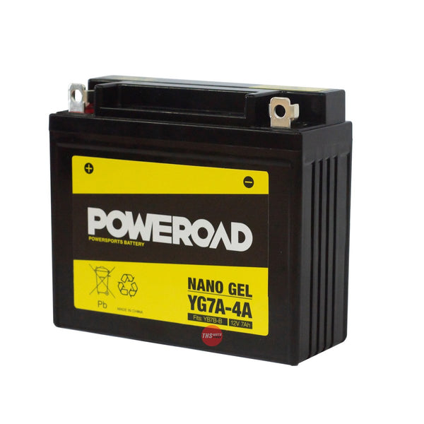 Poweroad Nano Gel Sealed Factory Activated Powersports Battery YG7A-4A
