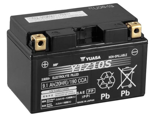 Yuasa J YTZ10S battery, not Dg Japanese Factory Sealed