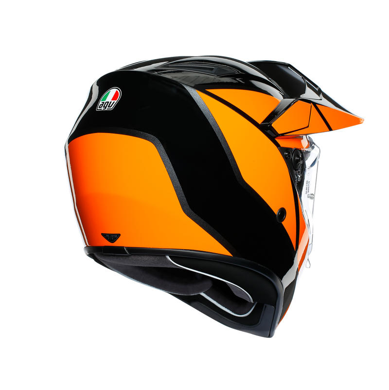 AGV AX9 Trail Gunmetal Orange 62 XL Extra Large Helmet