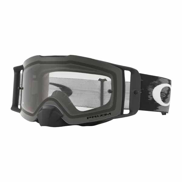 OA-OO7087-01 - Oakley Front Line MX adult goggles in Matte Black Speed frame with Clear lens