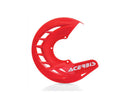 Acerbis X-Brake Front Disc Cover Red 280mm (Mounting Kit Separate)
