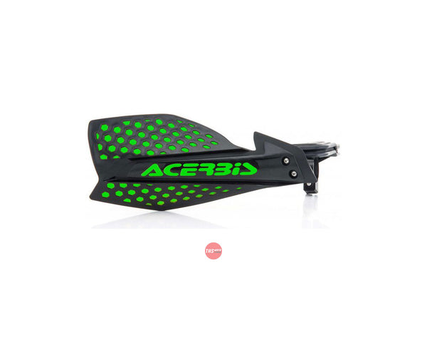 Acerbis X-ultimate Handguard Black/ Green