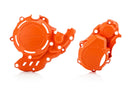 Acerbis X-Power Engine Case Cover Kit Orange-016 KTM