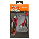 Moto Master Mx Pivot Lever Set Red Honda 0101343