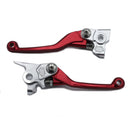 Moto Master Mx Pivot Lever Set Red Honda 0101343