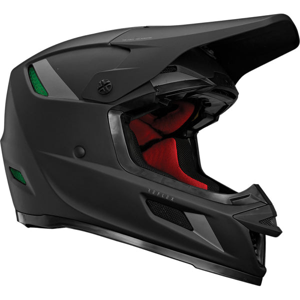 Thor MX Helmet S25  Reflex Blackout Medium