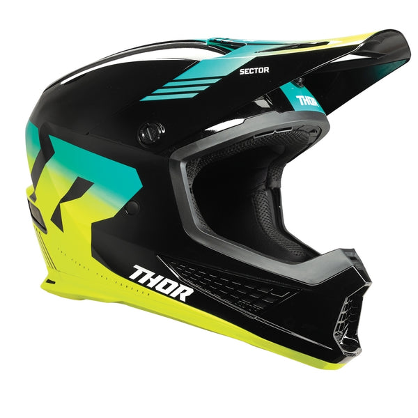 Thor MX Helmet S25  Sector 2 Carv Black Ac 2XL