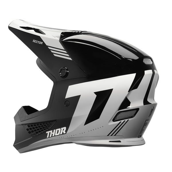 Thor MX Helmet S25  Sector 2 Carv Black White XL