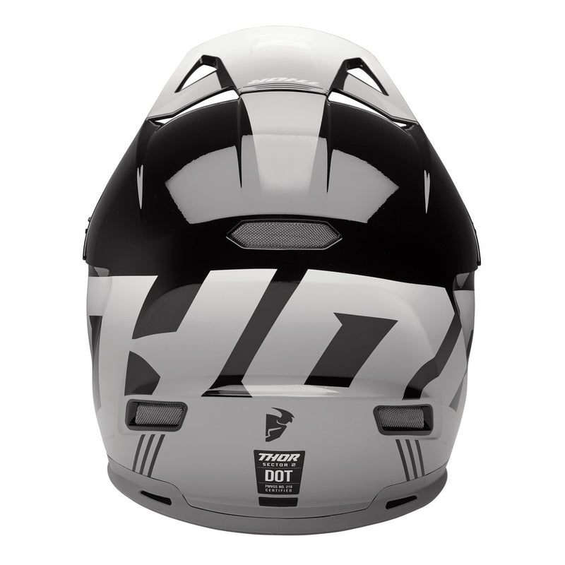 Thor MX Helmet S25  Sector 2 Carv Black White 2XL