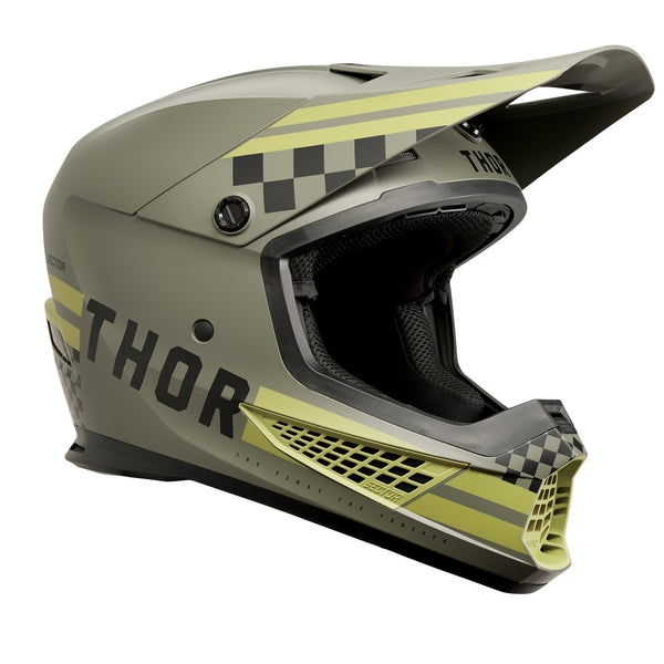 Thor MX Helmet S25  Sector 2 Combat Ar Black XL