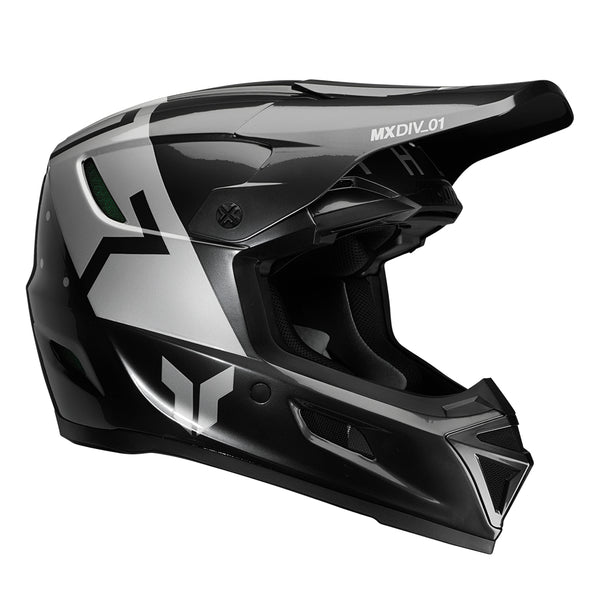 Thor MX Helmet S25  Reflex Sport Composite Rogue Chrome Silver XS