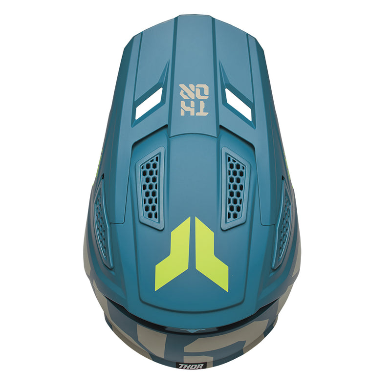 Thor MX Helmet S26  Fleet Forge Blue Medium