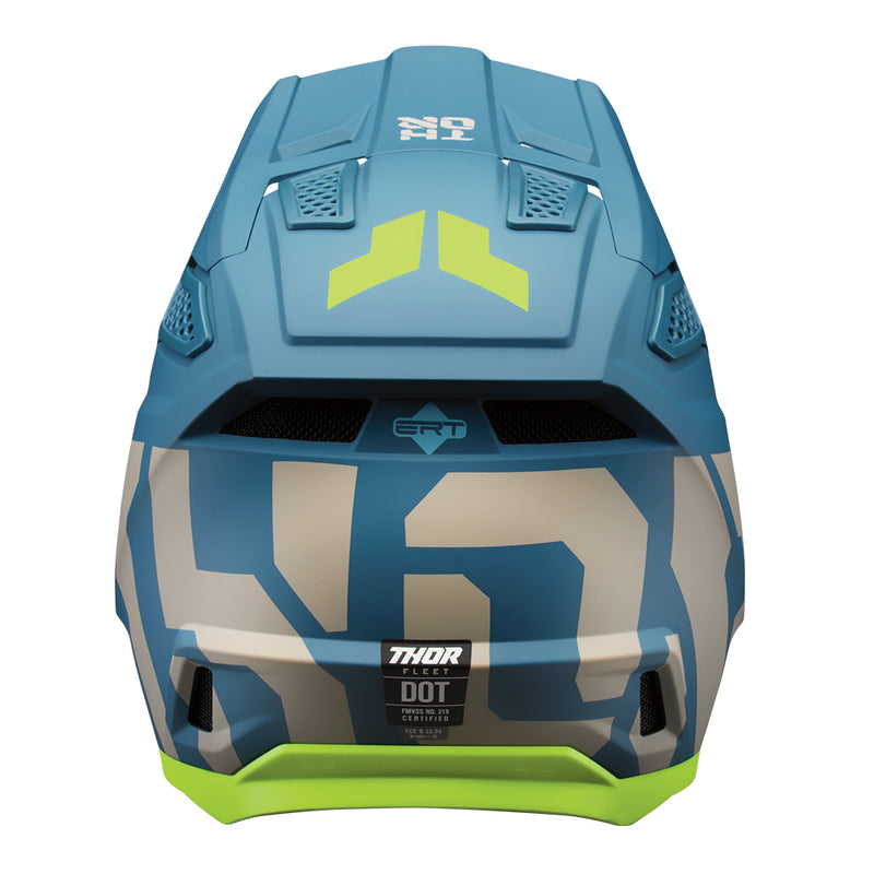 Thor MX Helmet S26  Fleet Forge Blue Large