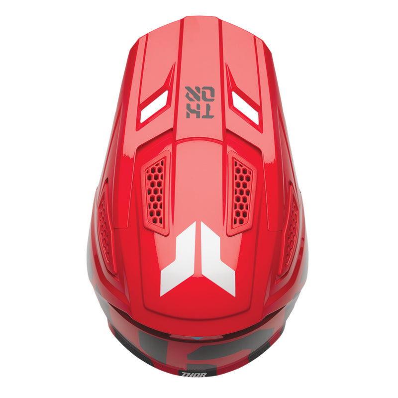 Thor MX Helmet S26  Fleet Forge Red Medium