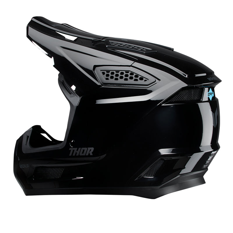 Thor MX Helmet S25  Fleet Gloss Black XS