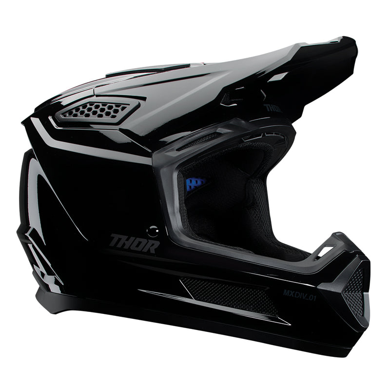 Thor MX Helmet S25  Fleet Gloss Black S