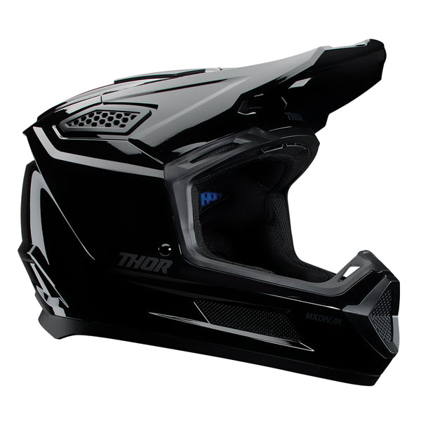 Thor MX Helmet S25  Fleet Gloss Black Xxl