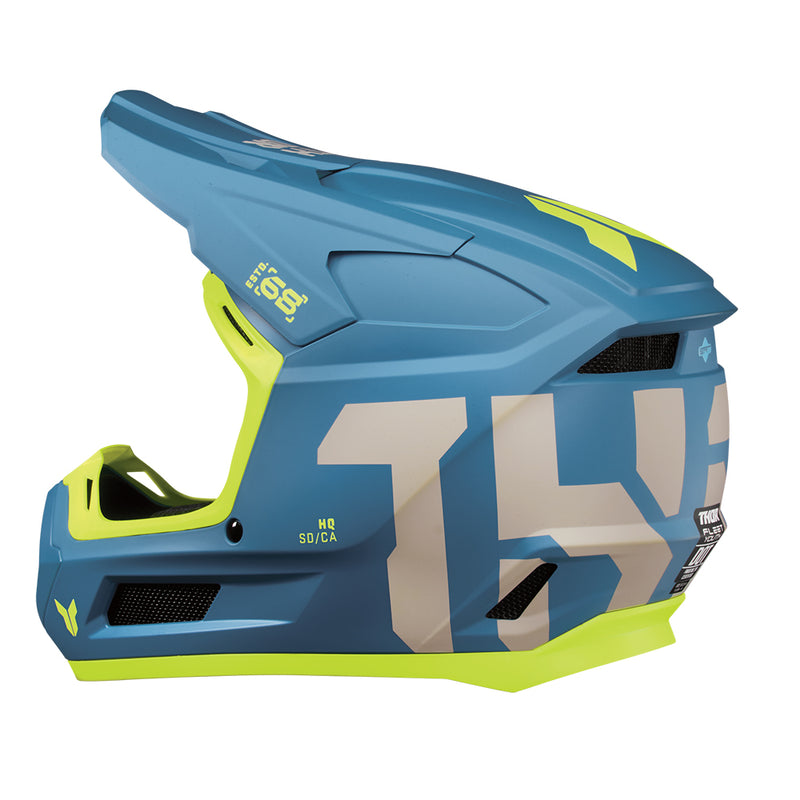 Thor MX Helmet S26  Fleet Forge Blue Youth Medium
