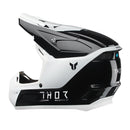 Thor MX S26 Fleet Storm Black White Off Road Helmet Size Youth Large