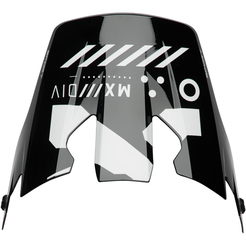 Thor MX Helmet Visor Kit S26  Reflex Sport Composite Strike Black Red