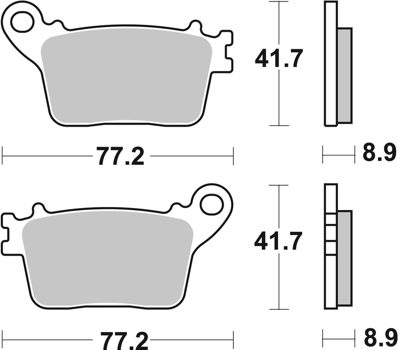 Brembo Brake Pads Road Sintered Honda CBR1000 RR / Kawasaki ZX10R 07HO59SP